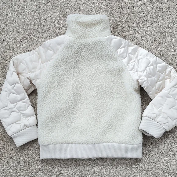NEW White Cream Girls Jacket - Picture 4 of 4